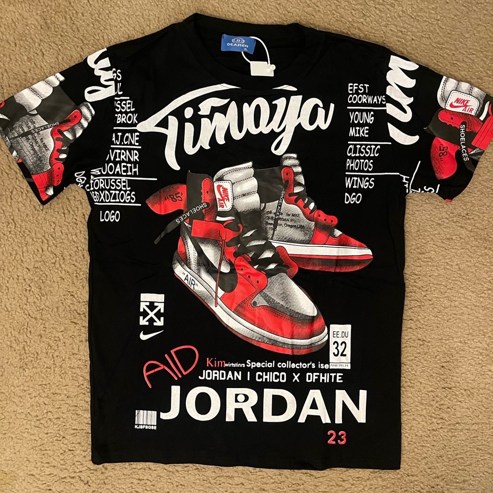 COPY - Dearen Nike T Shirt‎ black men’s size medium round neck short sleeve